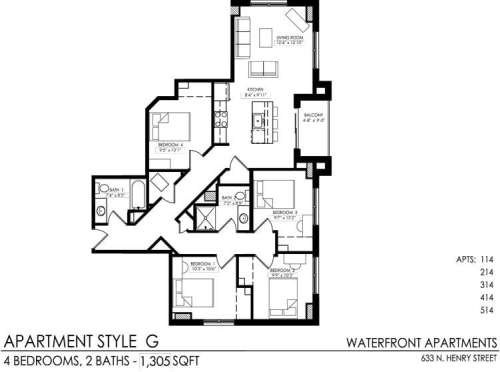 S Bed Waterfront 44