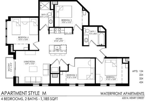 S Bed Waterfront 50