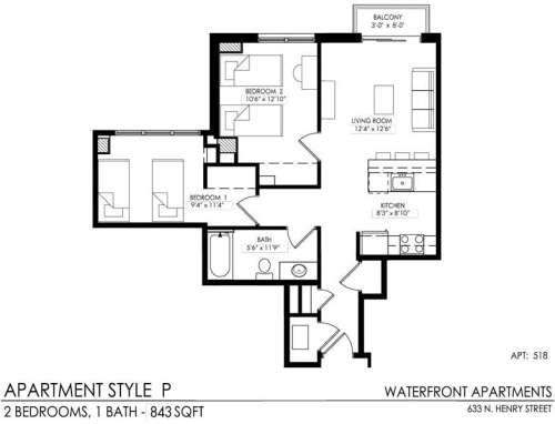 S Bed Waterfront 43