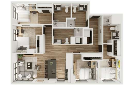 S Bed The Rive Madison 5