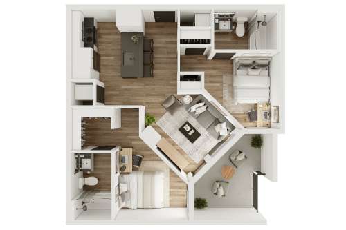 S Bed The Rive Madison 11