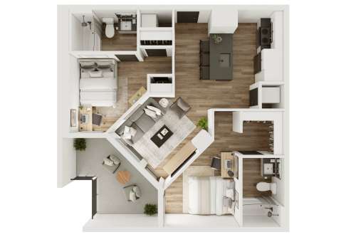 S Bed The Rive Madison 25