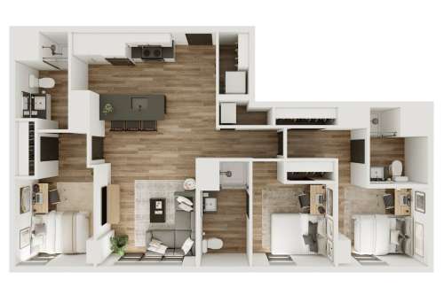 S Bed The Rive Madison 27