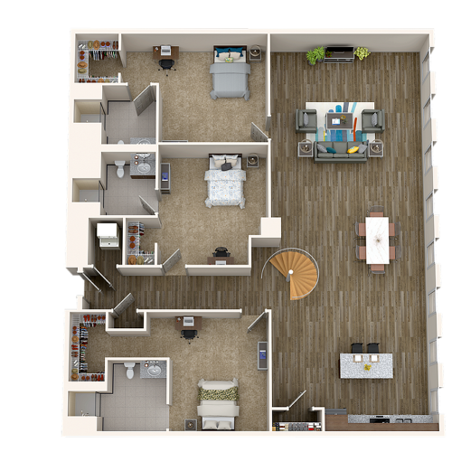 S Bed Chenango Place 29