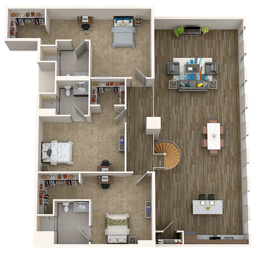 S Bed Chenango Place 28