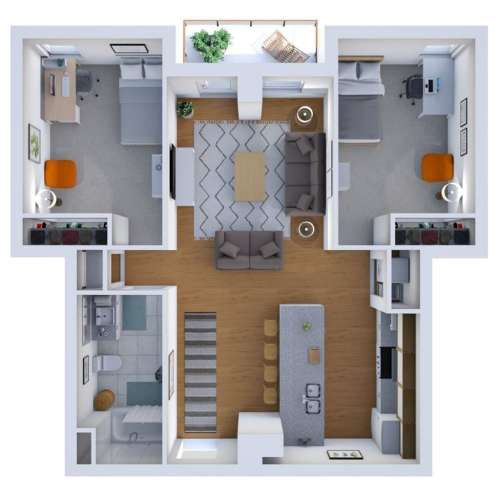 S Bed Palisade 54
