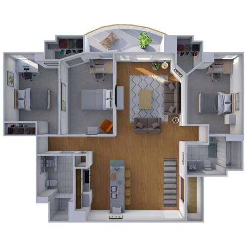 S Bed Palisade 48
