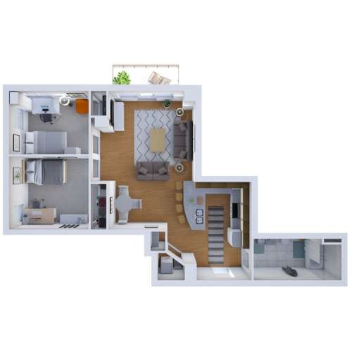 S Bed Palisade 56