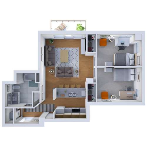 S Bed Palisade 52