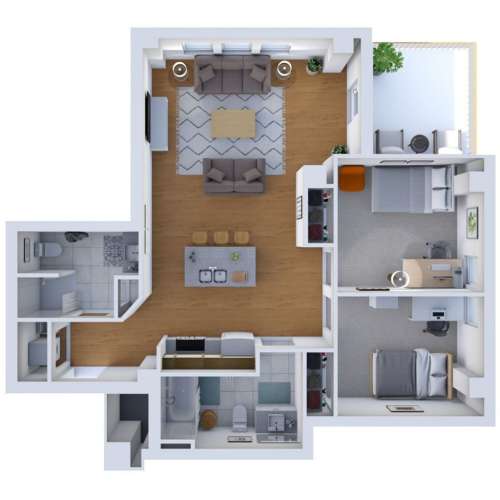 S Bed Palisade 50