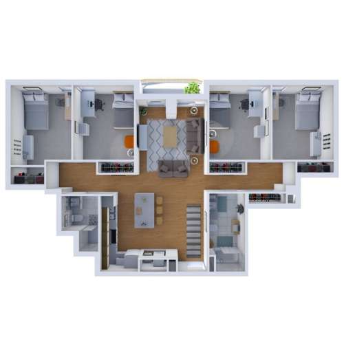 S Bed Palisade 44