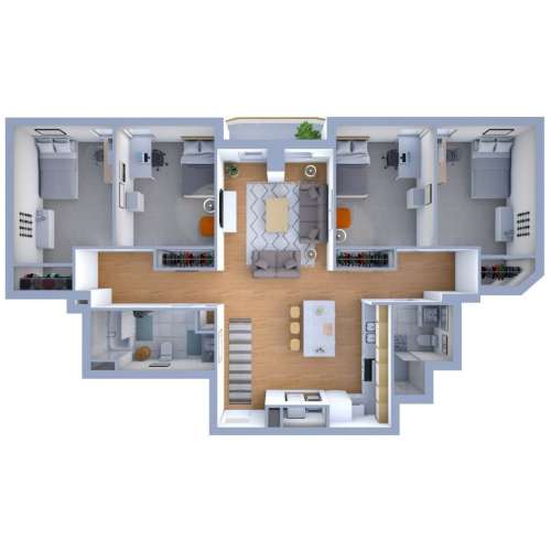S Bed Palisade 41