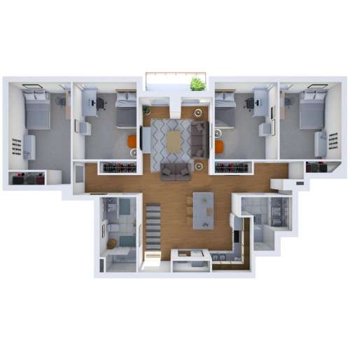 S Bed Palisade 40