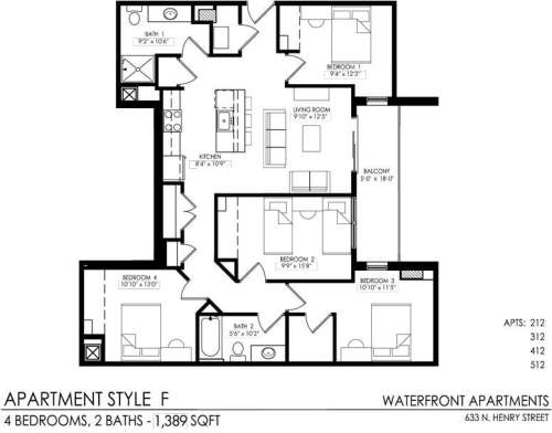 S Bed Waterfront 53