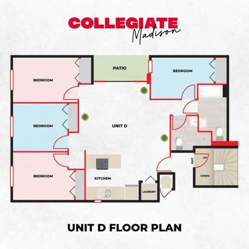 S Bed Collegiate Campus Apartments at UW-Madison 31