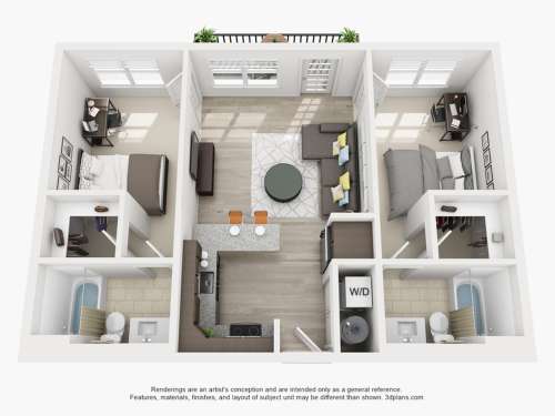 S Bed Vie Lofts at San Marcos 66