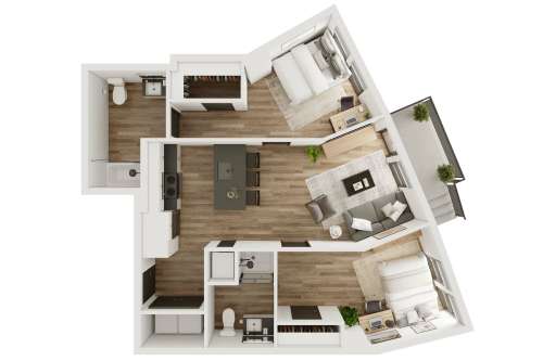 S Bed The Rive Madison 24