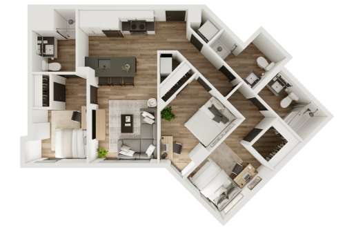 S Bed The Rive Madison 21