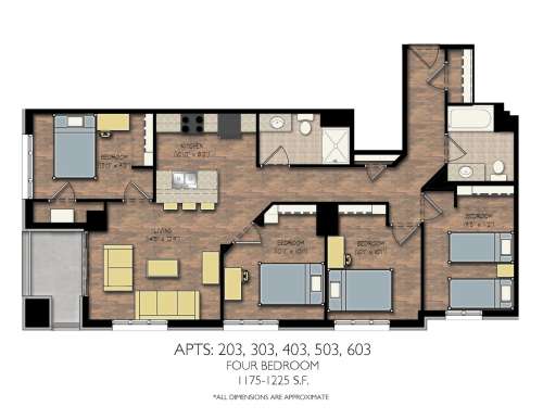 S Bed City View Luxury Furnished Apartments 29