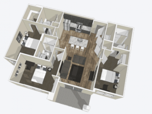 S Bed Stadium Apartments:  Off-Campus Student Housing 45