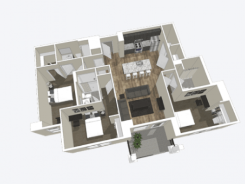 S Bed Stadium Apartments:  Off-Campus Student Housing 47