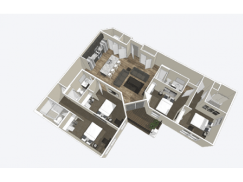 S Bed Stadium Apartments:  Off-Campus Student Housing 42