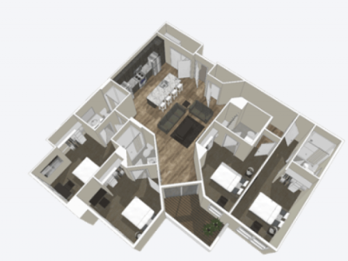 S Bed Stadium Apartments:  Off-Campus Student Housing 41