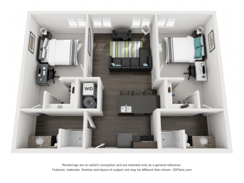 S Bed Union on Alley 26