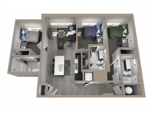 S Bed One On Centre 63