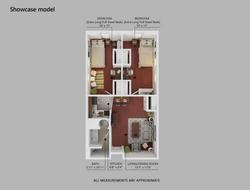 S Bed University Place 1