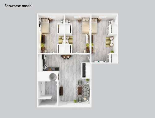 S Bed University Place 5