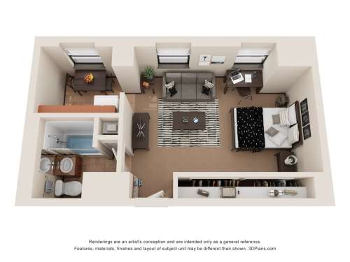 S Bed Webster Hall 54