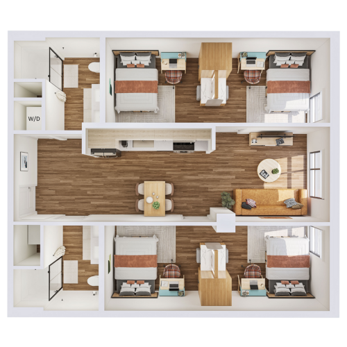 S Bed Theory Madison 35