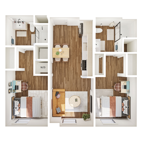 S Bed Theory Madison 32