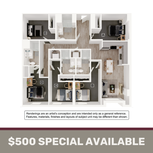 S Bed Chapter at Madison 36