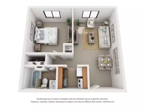 S Bed Brittany Apartments 16