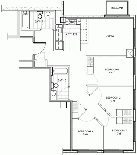 S Bed Humbucker Apartments 67
