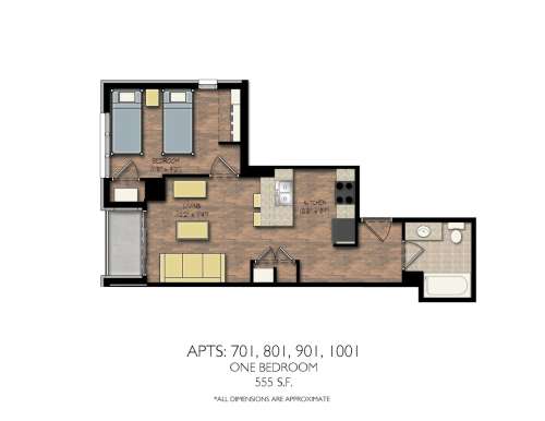 S Bed City View Luxury Furnished Apartments 166