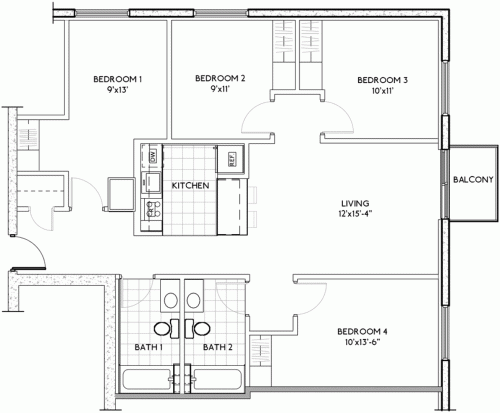 S Bed Humbucker Apartments 146