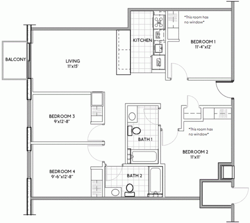 S Bed Humbucker Apartments 209