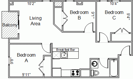 S Bed 420 West 290