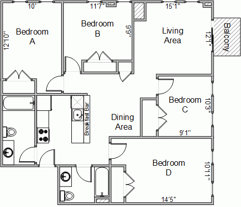 S Bed 420 West 118