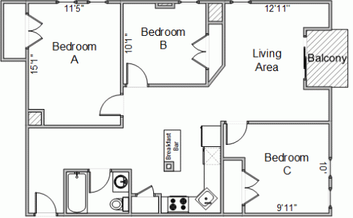 S Bed 420 West 365
