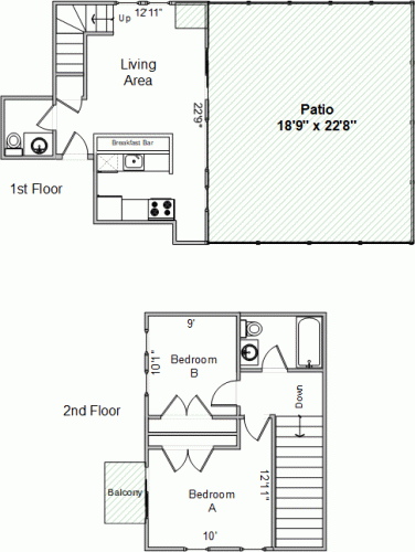 S Bed 420 West 275