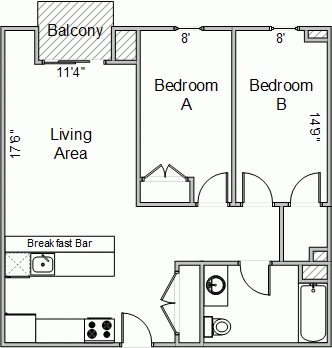 S Bed 420 West 183