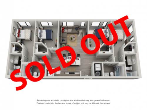 S Bed The Simon at Founder's Row 11