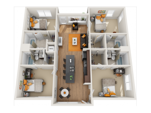 S Bed Sol at West Village 7