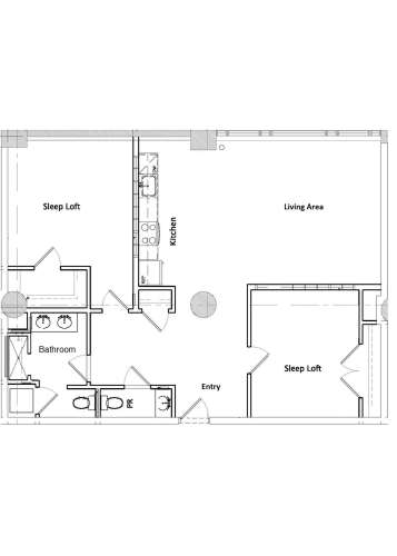 S Bed Storehouse Lofts Brewerytown 1