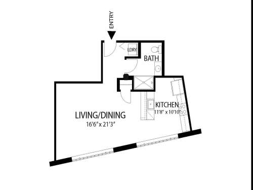 S Bed 1111 W Lancaster - Plymouth Lofts 14