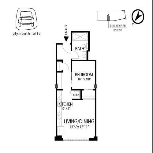 S Bed 1111 W Lancaster - Plymouth Lofts 21